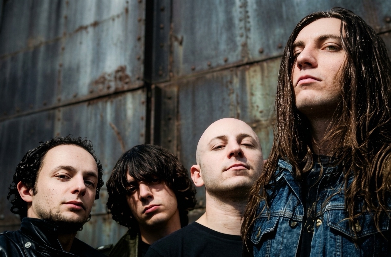 AydrA 1999 — main band photo (also in the 2026 booklet)