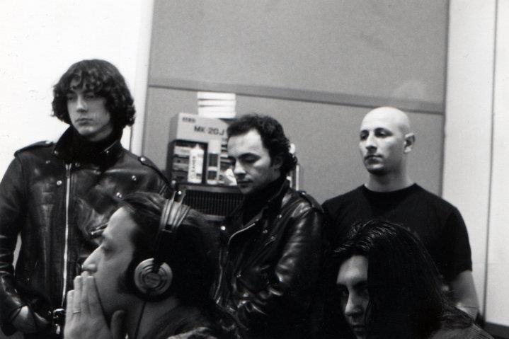 AydrA con David Lenci al Sound Machine Recording, 1999