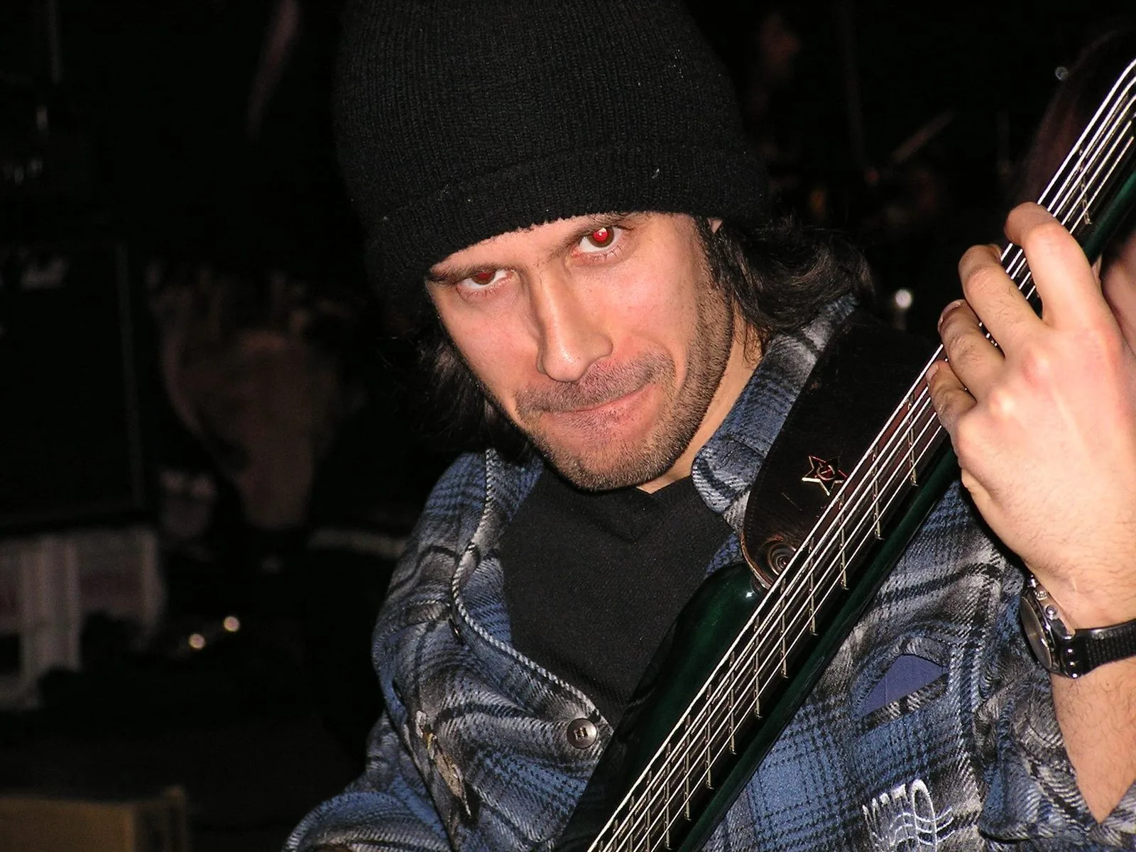 AydrA technical death metal band - andrea mastromarco bass mastro live edenshade