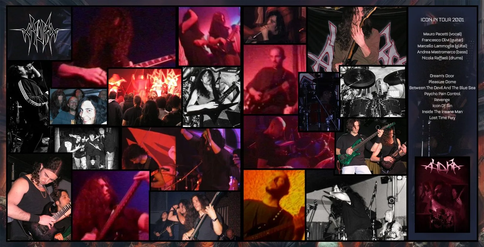 AydrA - Booklet · Icon in Tour 2001
