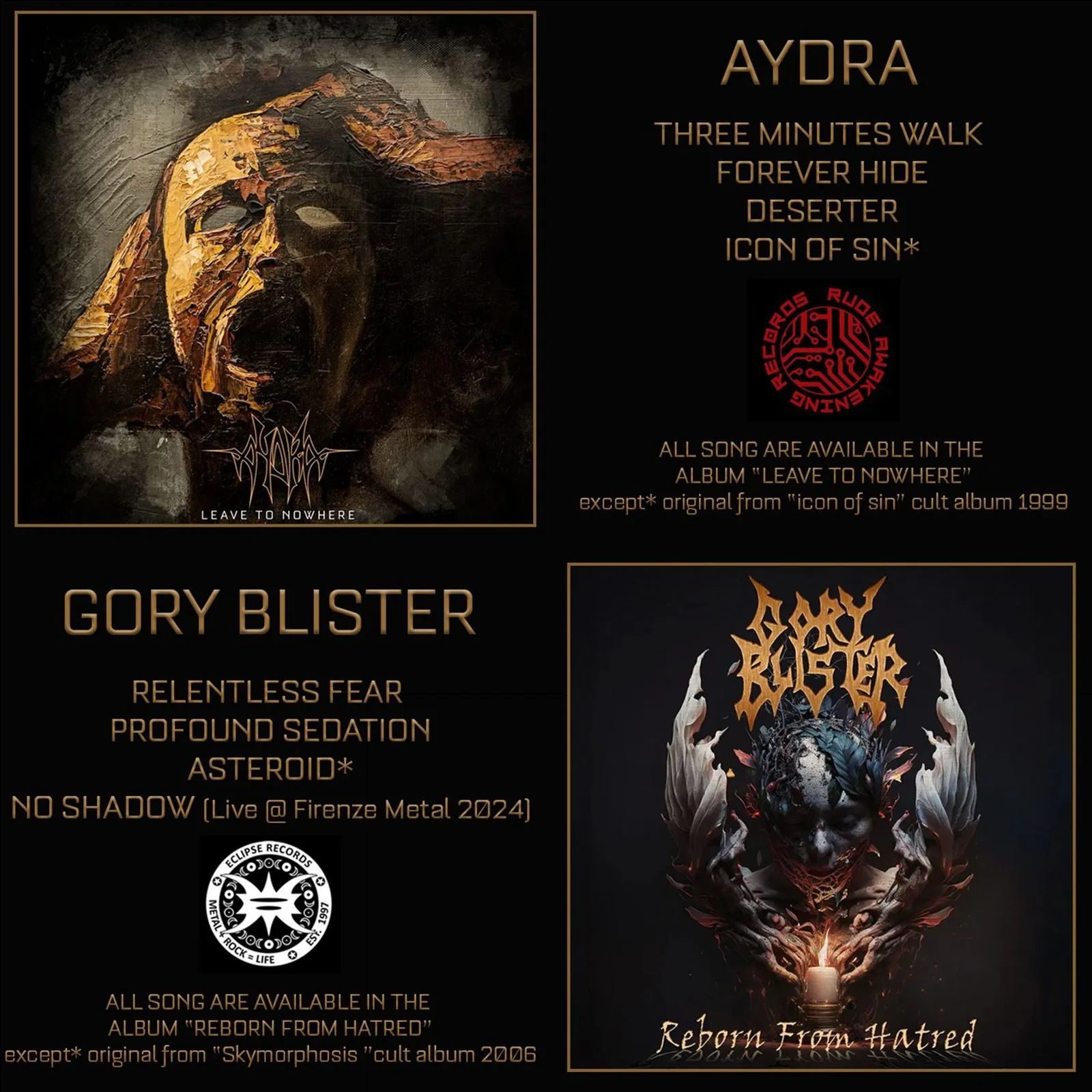 AydrA - Split · the contents