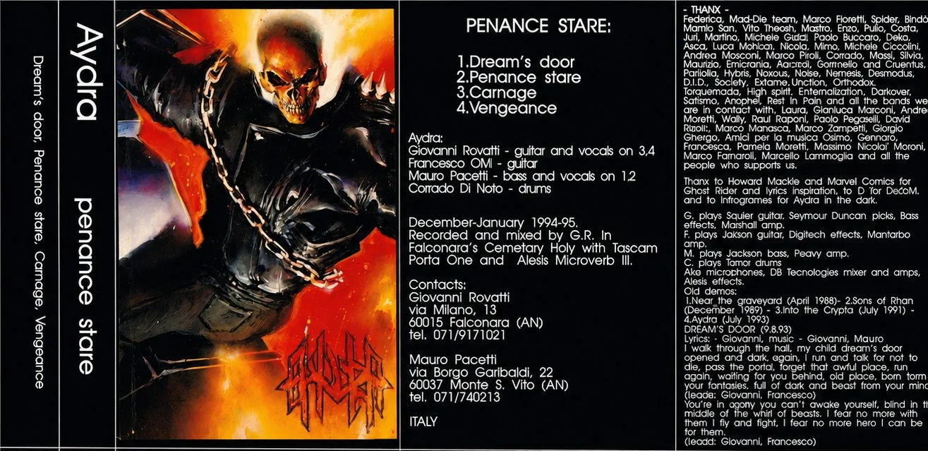 AydrA - Penance Stare J-card inside