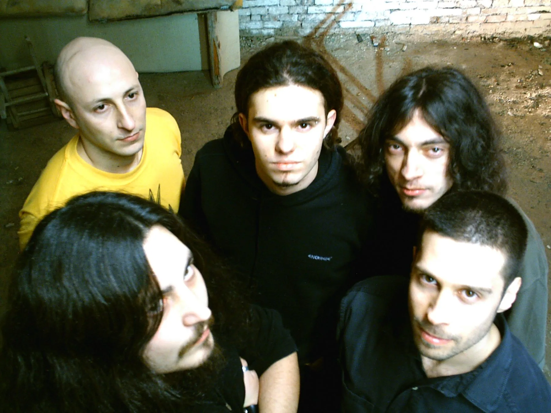 AydrA technical death metal band - hyperlogical non sense era foto book gruppo min1