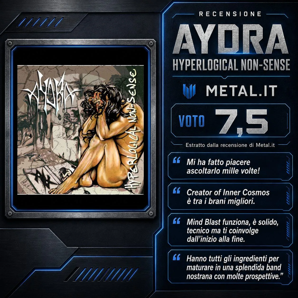 AydrA - Metal.it review