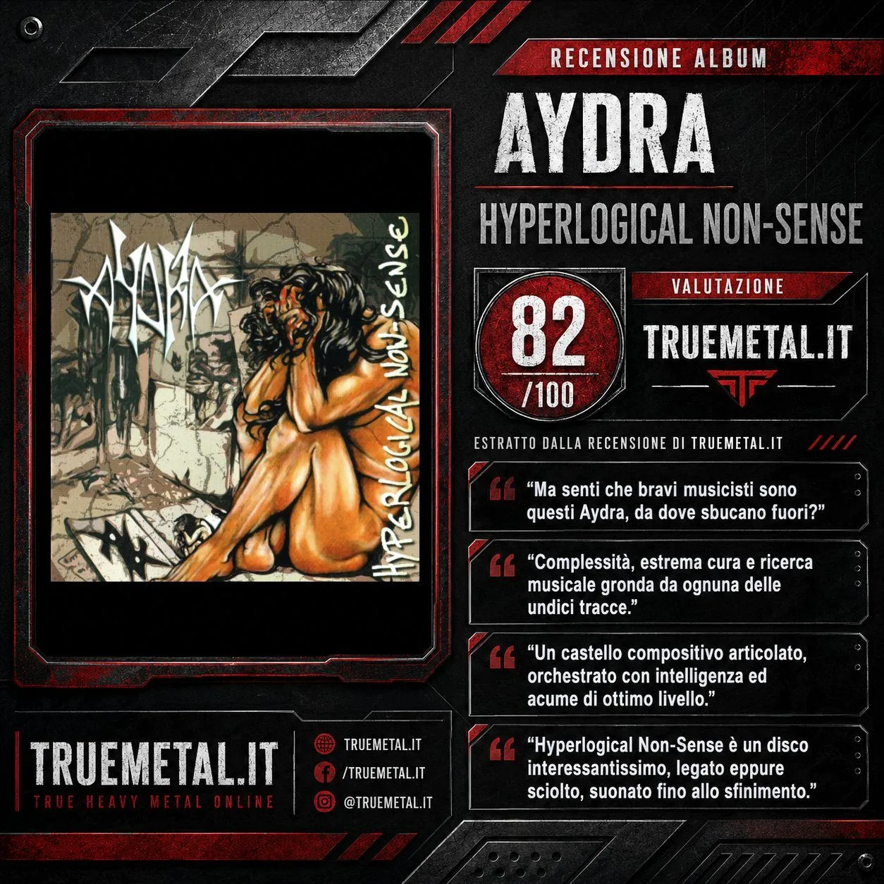 AydrA - Truemetal review