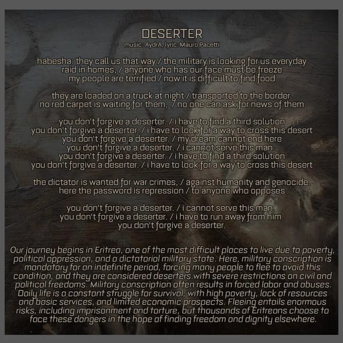 AydrA - Deserter
