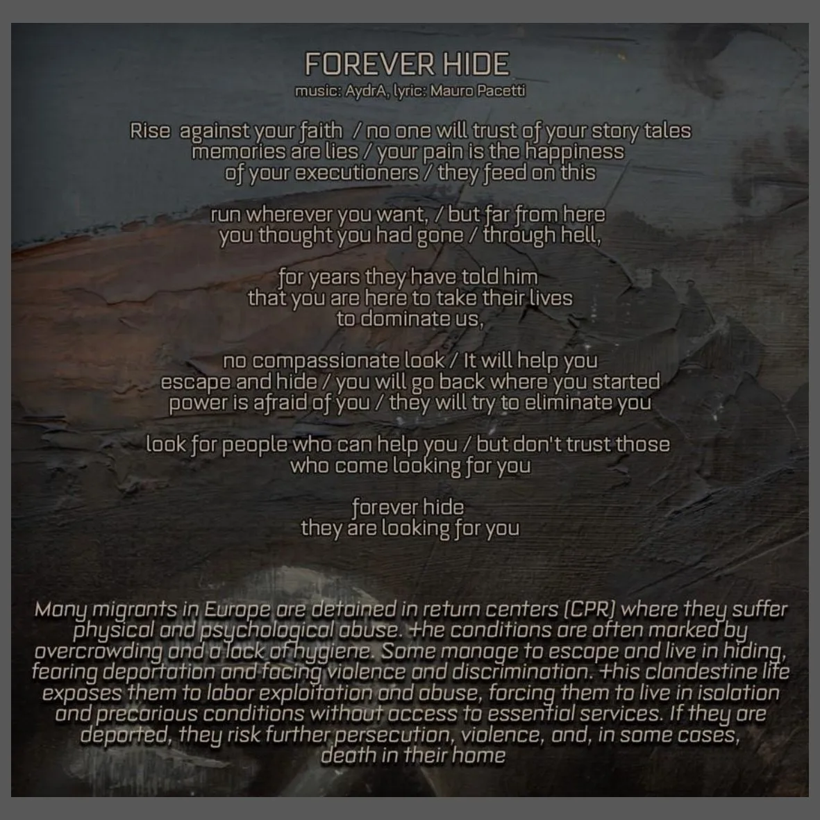 AydrA - Forever Hide