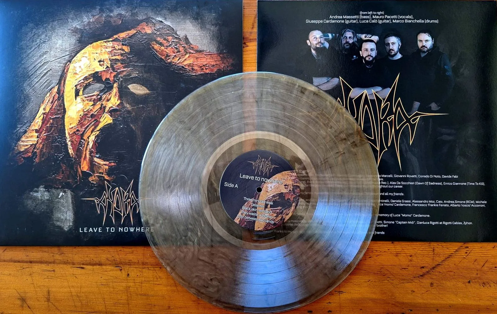 AydrA - Leave to Nowhere · the vinyl