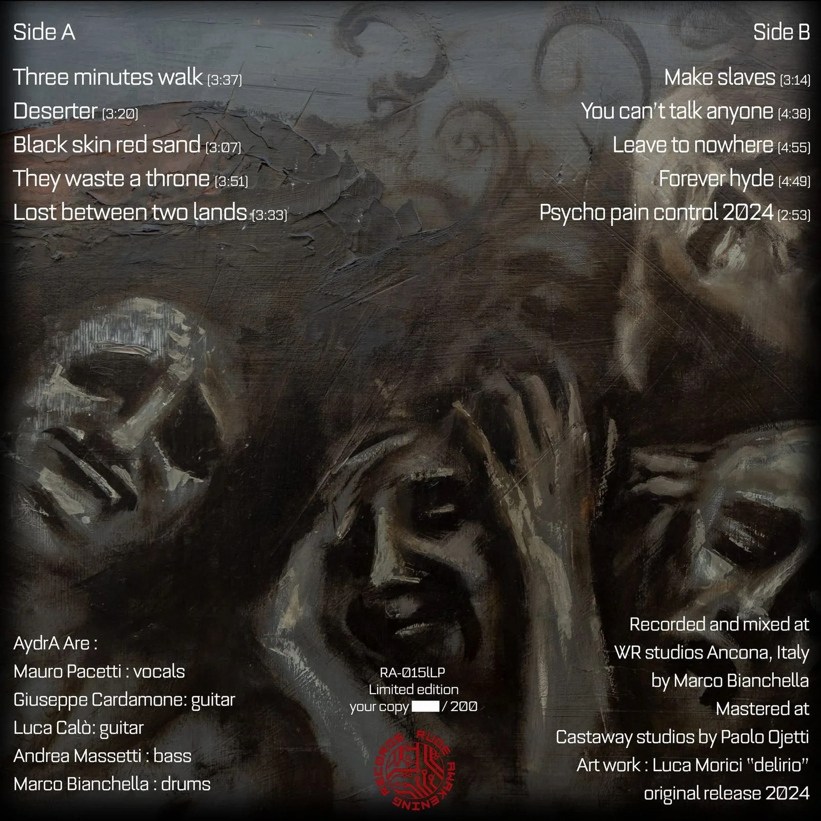 AydrA - Leave to Nowhere · vinyl back