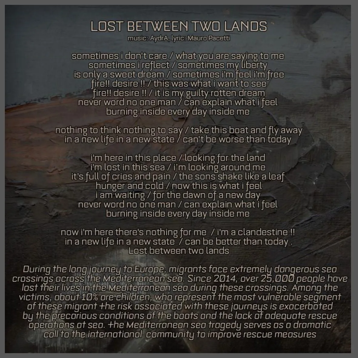AydrA - Lost Between Two Lands