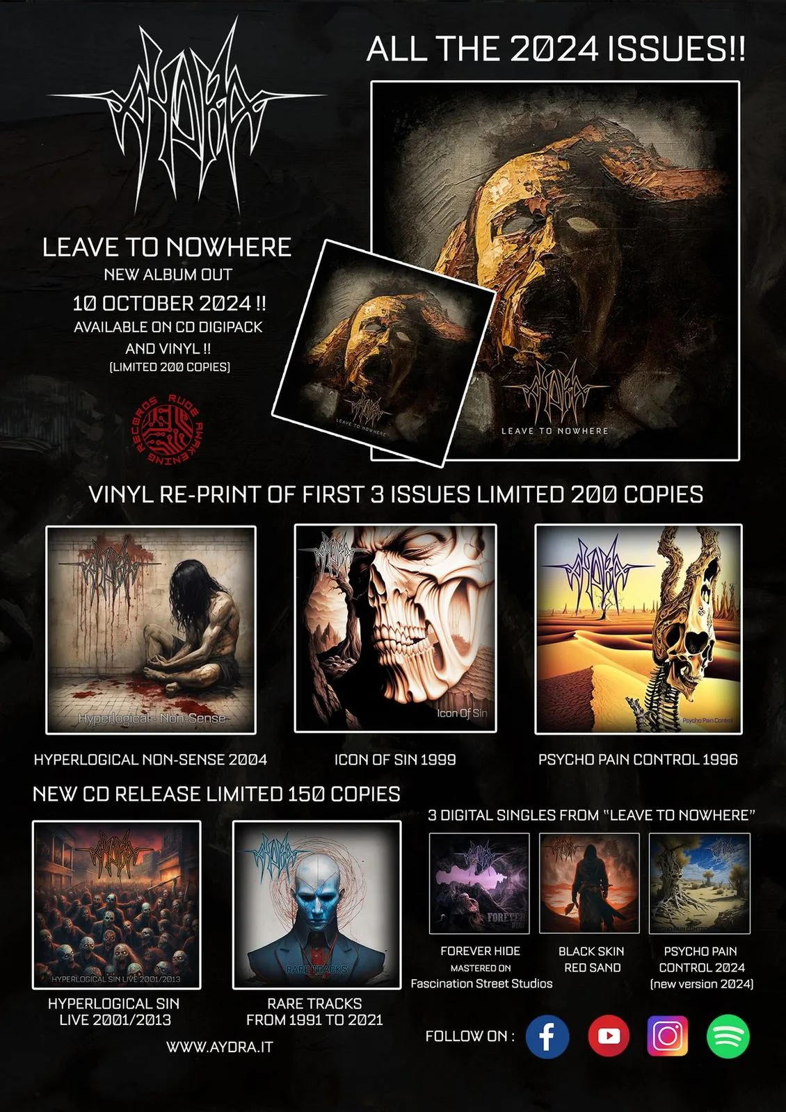 AydrA - Promo flyer