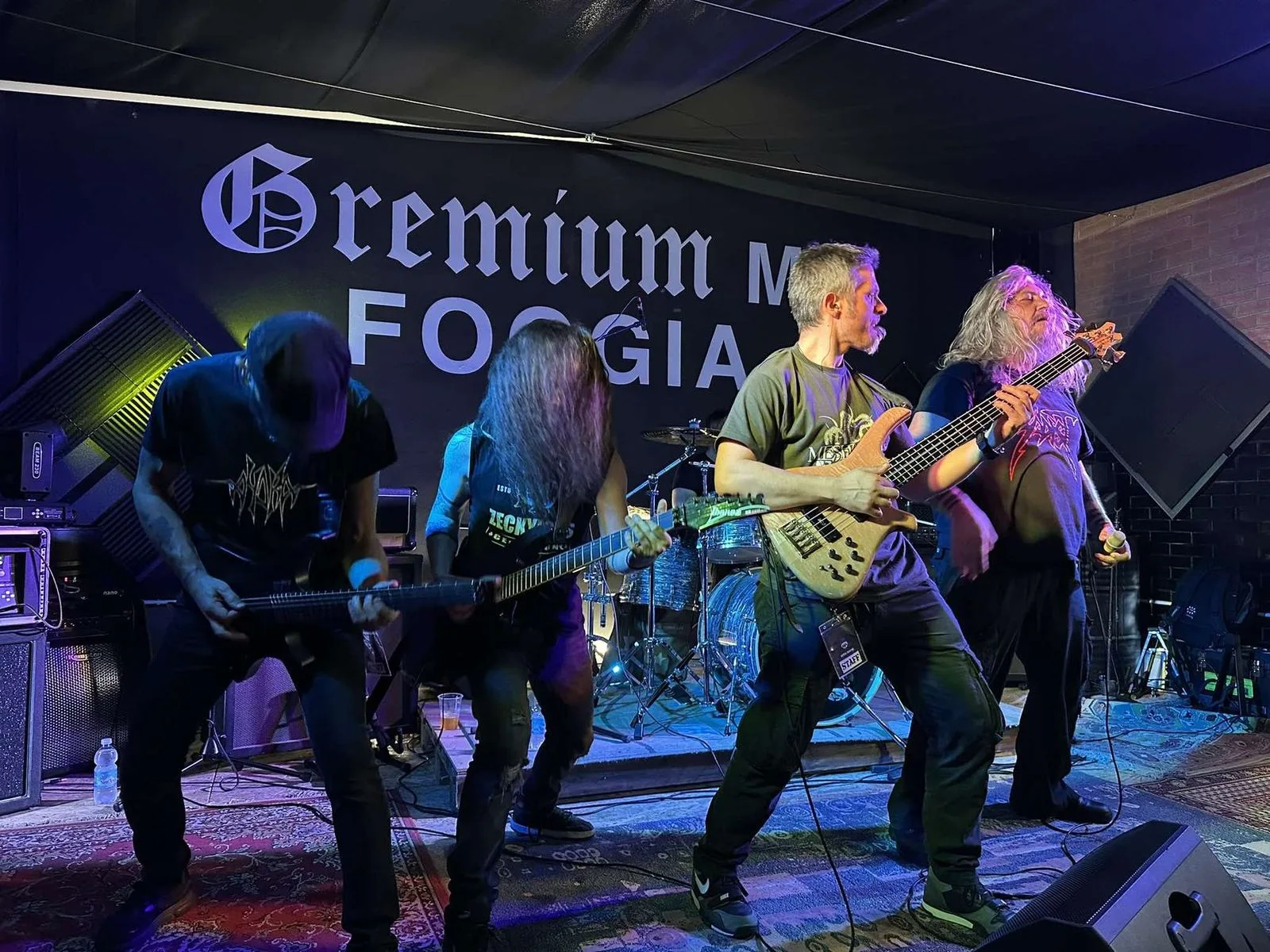 AydrA live under Gremium MC Foggia banner