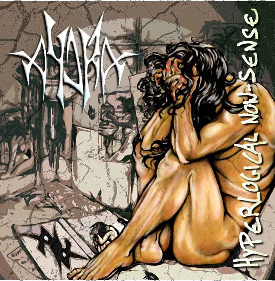AydrA technical death metal band - mauro pacetti vocals 009 hyperlogical non sense copertine cd