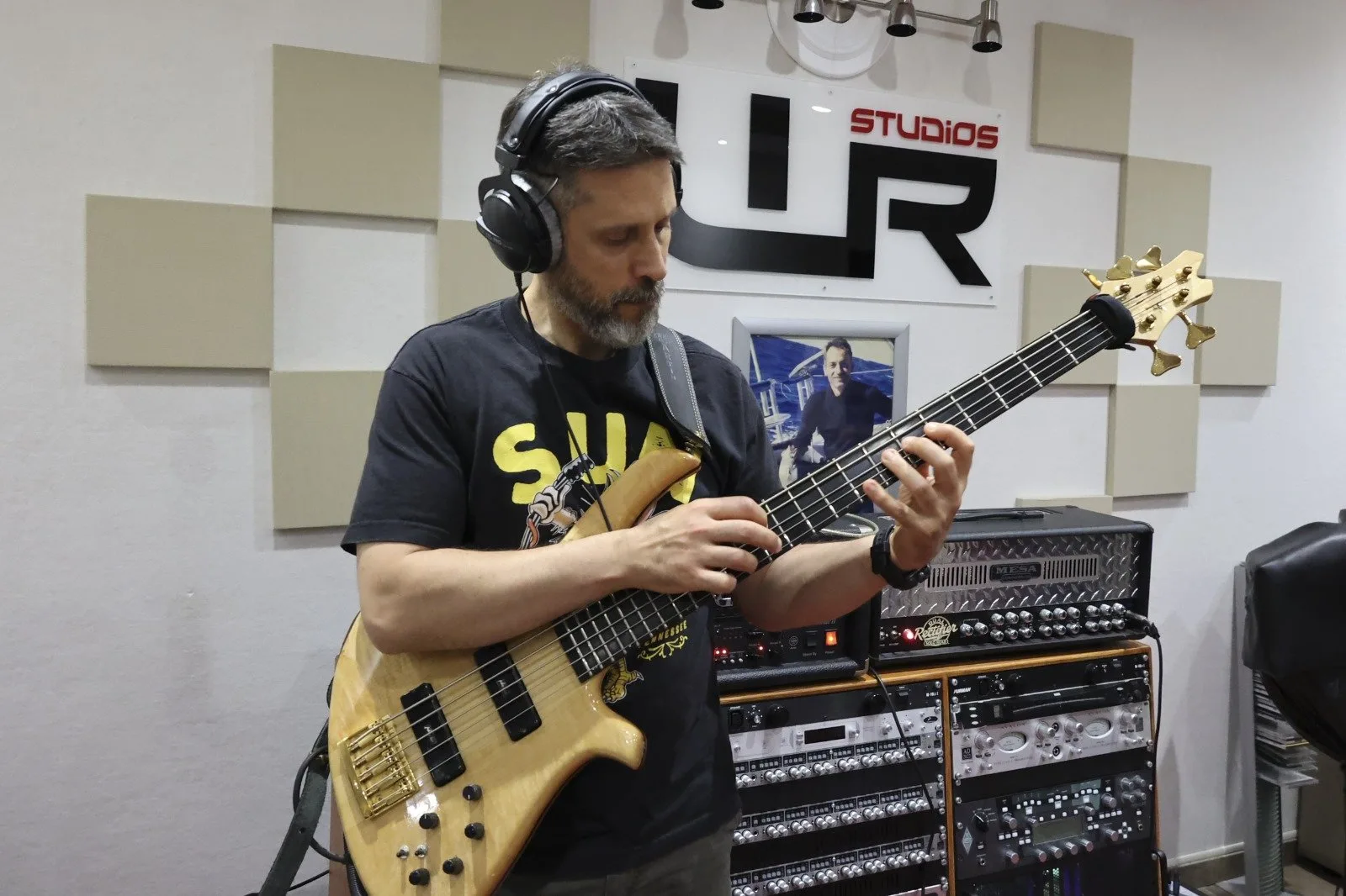 AydrA in studio - tour rehearsals