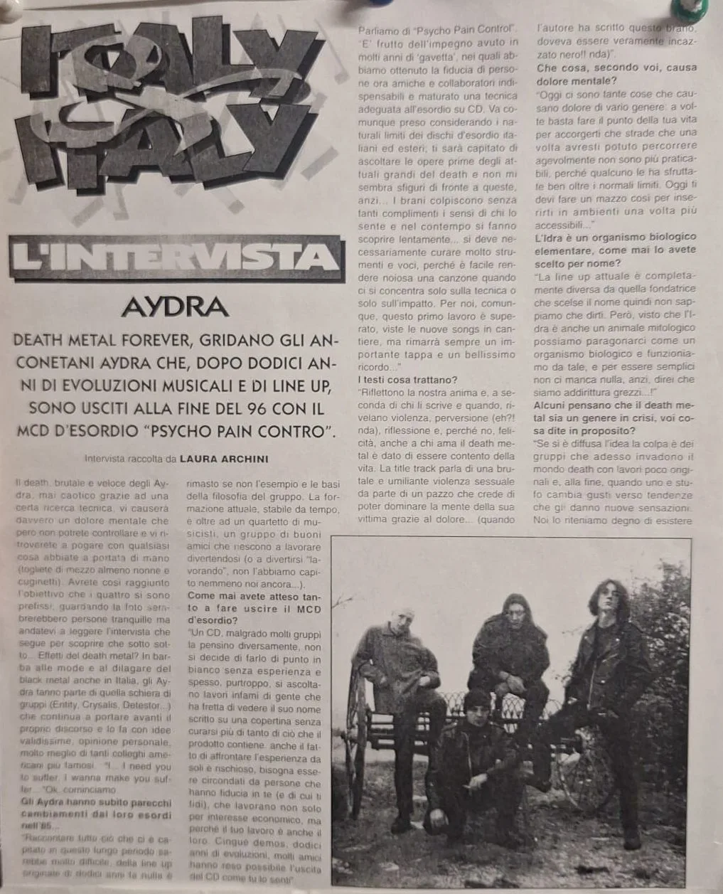 AydrA - Metal Shock interview