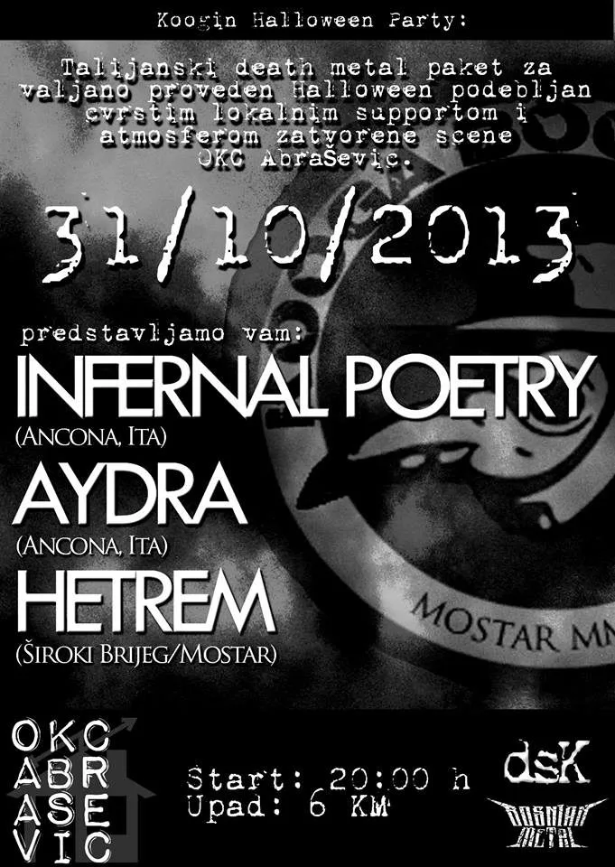 Balkan Tour poster · AydrA