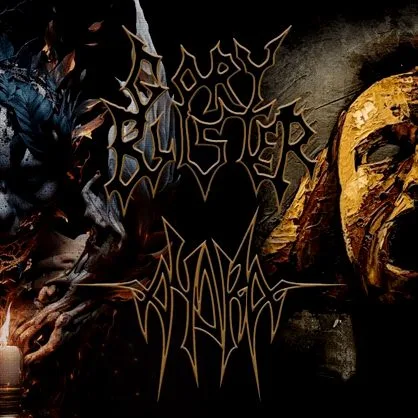 AydrA technical death metal band - split gory blister 000 split gory blister copertine cd